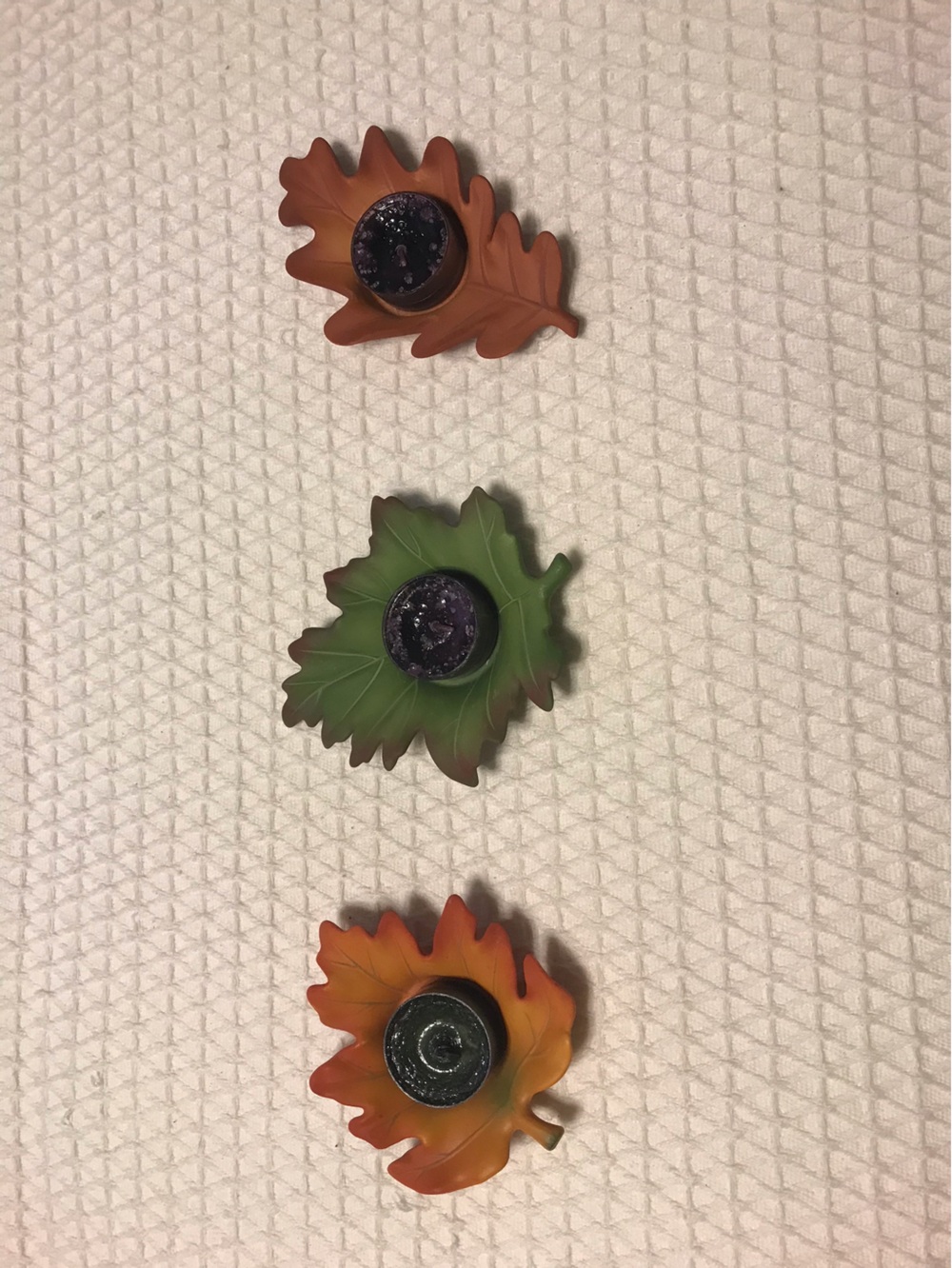 PartyLite Green Leaf Tealight Holder